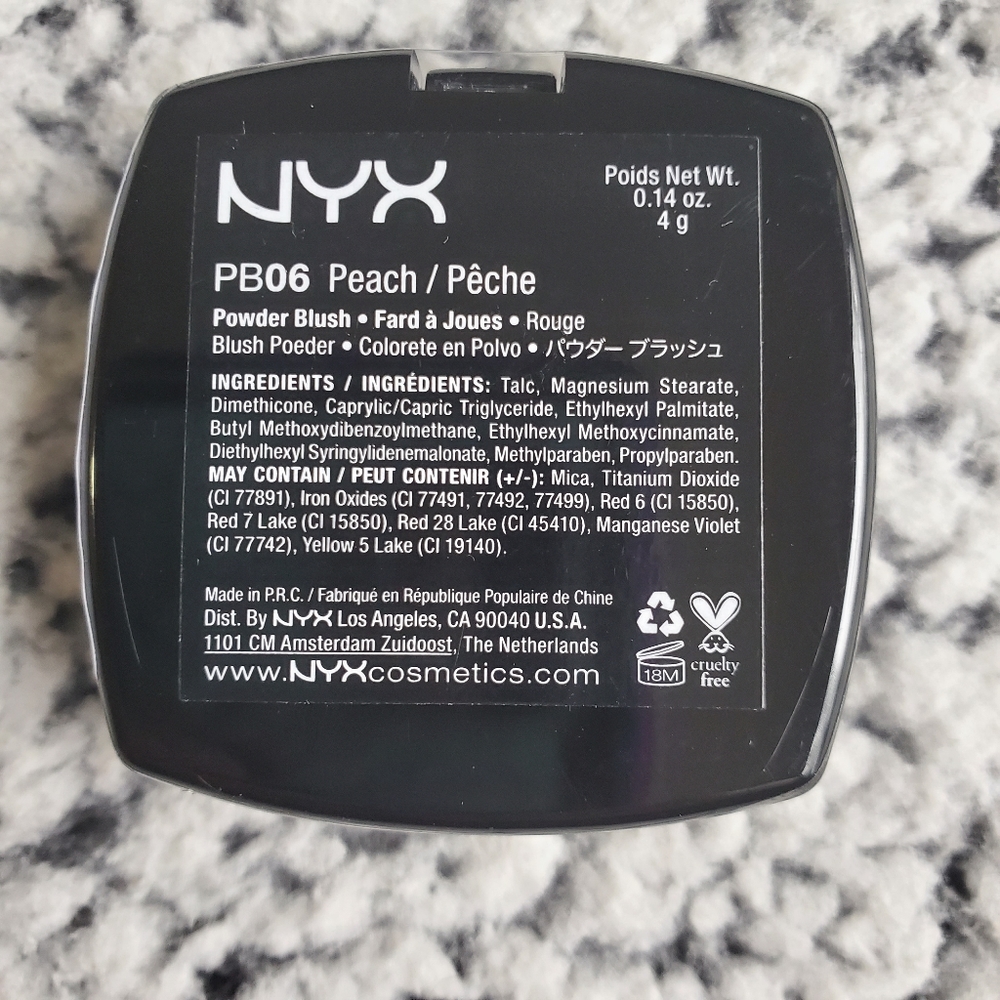 4 for $16! NYX | Powder Blush- Peach - Picture 3 of 3
